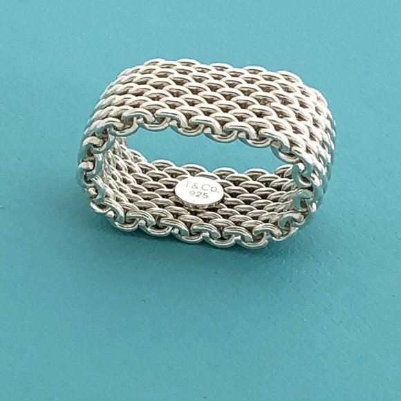 tiffany basket weave ring